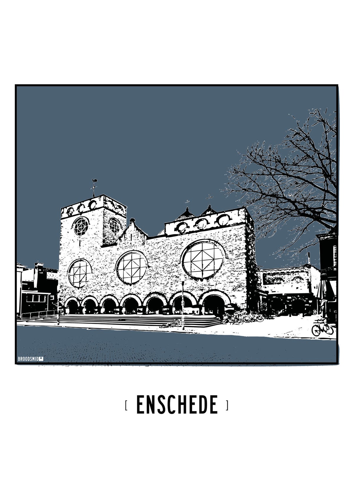 Enschede – Sint-Jacobuskerk poster