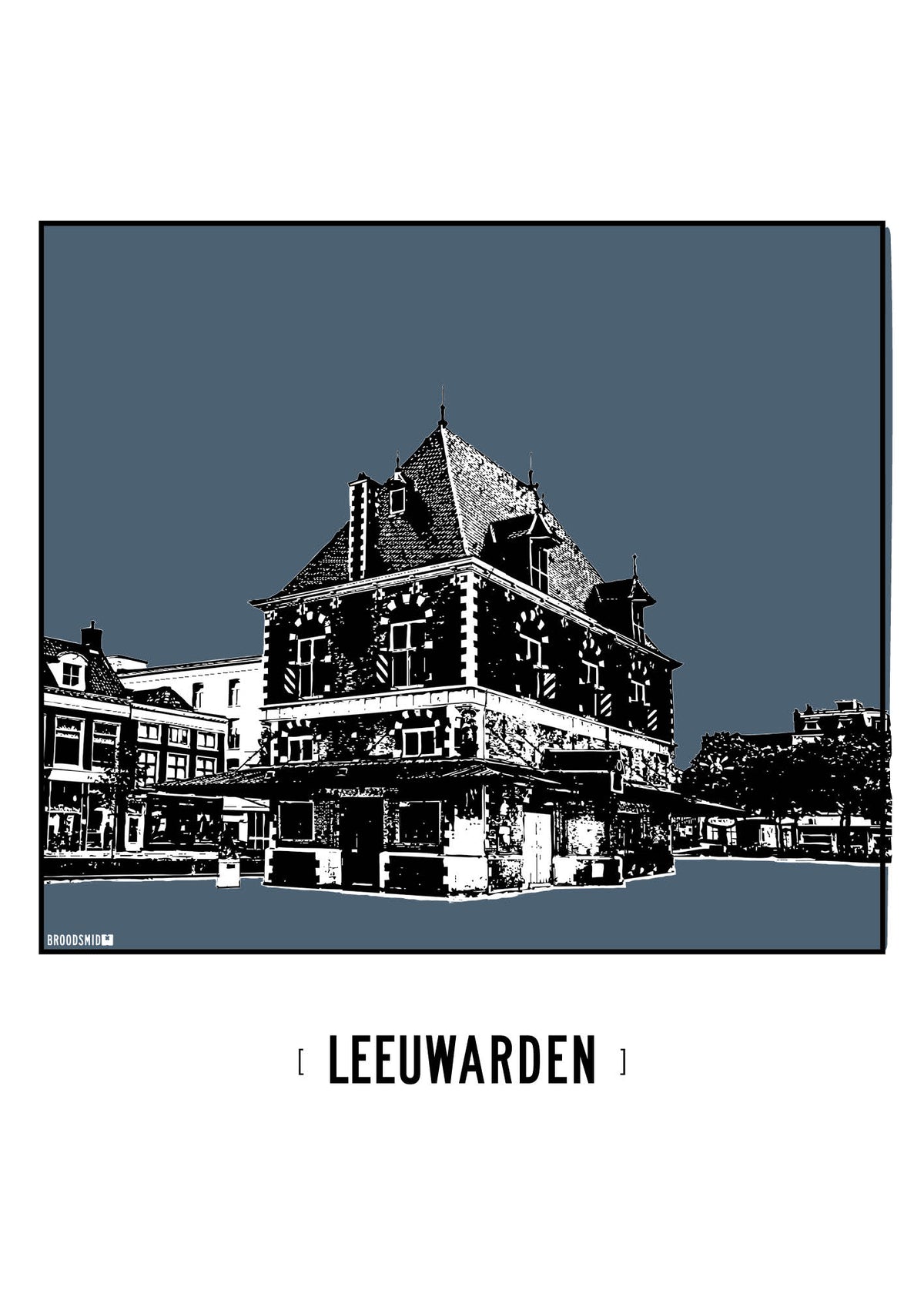 Leeuwarden – De Waag poster