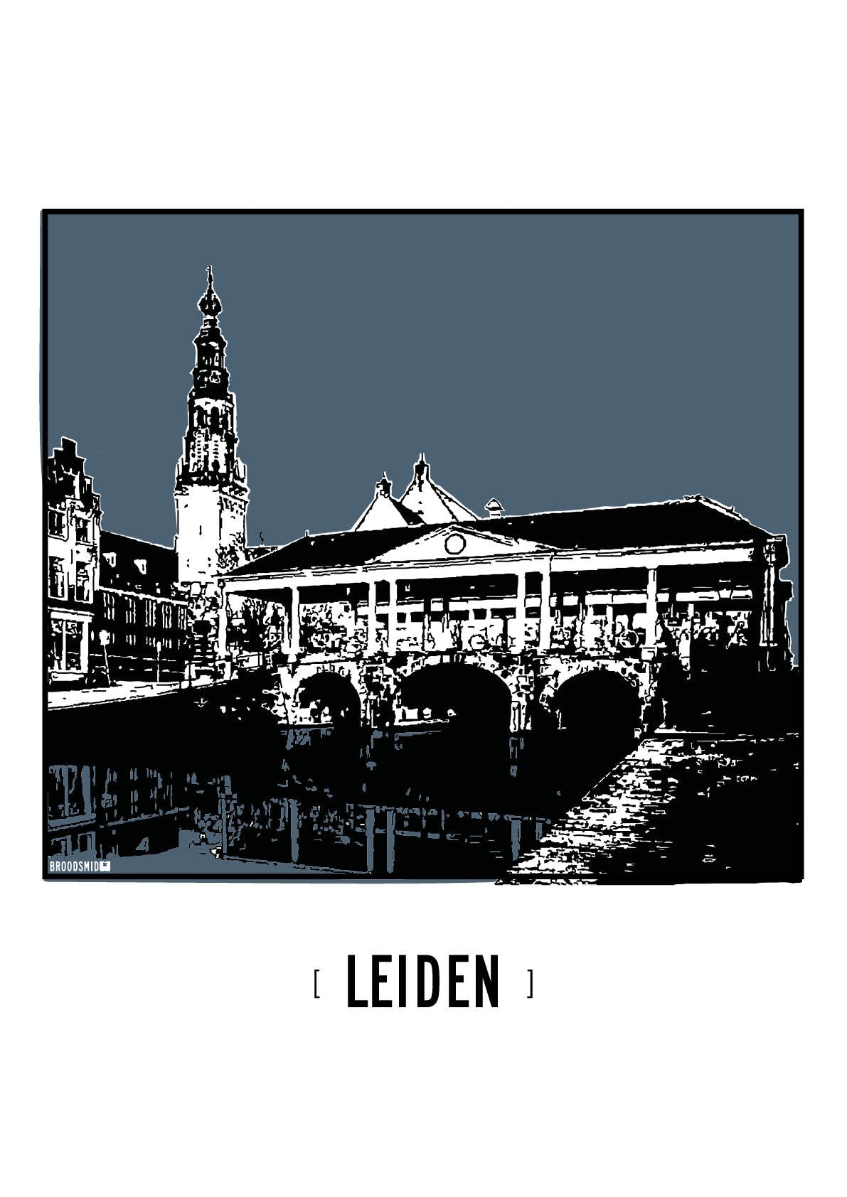 Leiden – Koornbrug poster