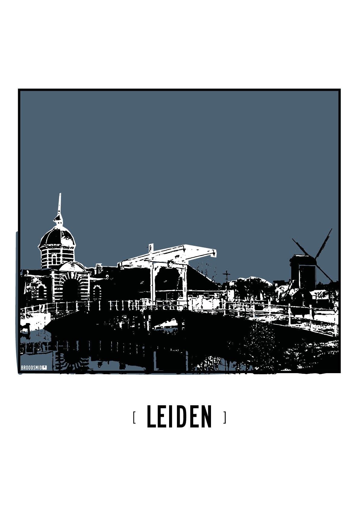 Leiden – Morspoort poster