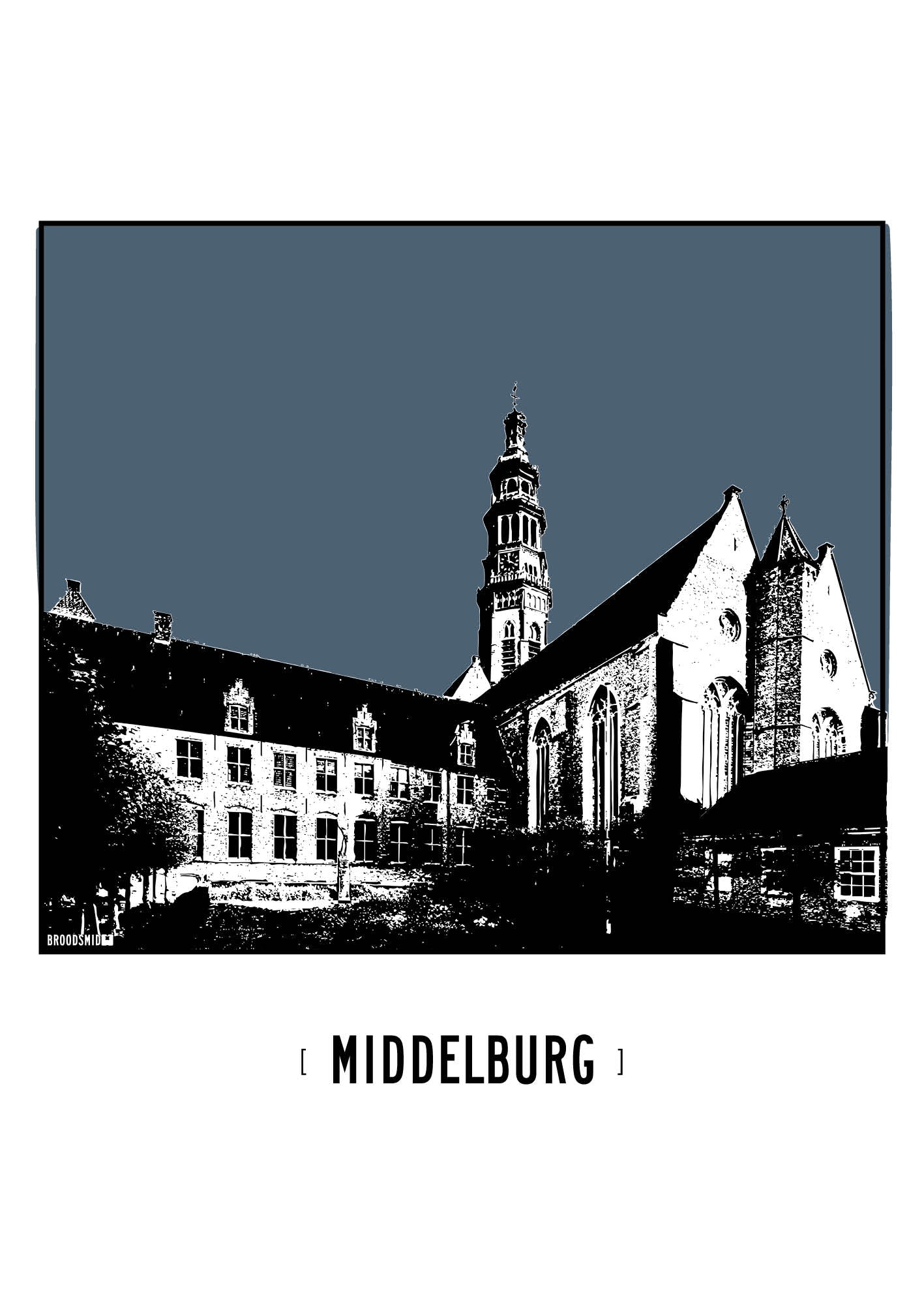 Middelburg – De Abdij poster
