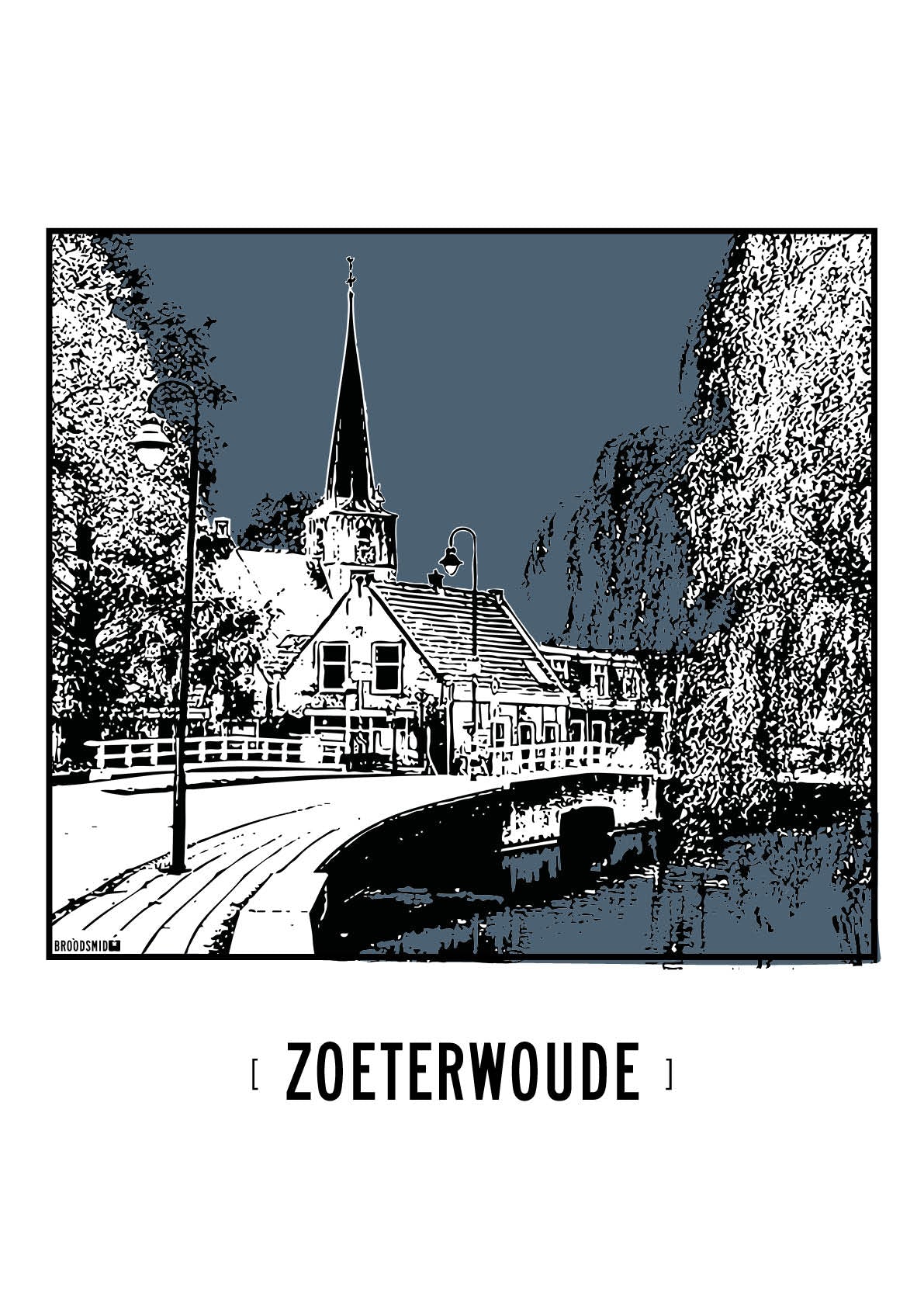 Zoeterwoude – Het Watertje poster