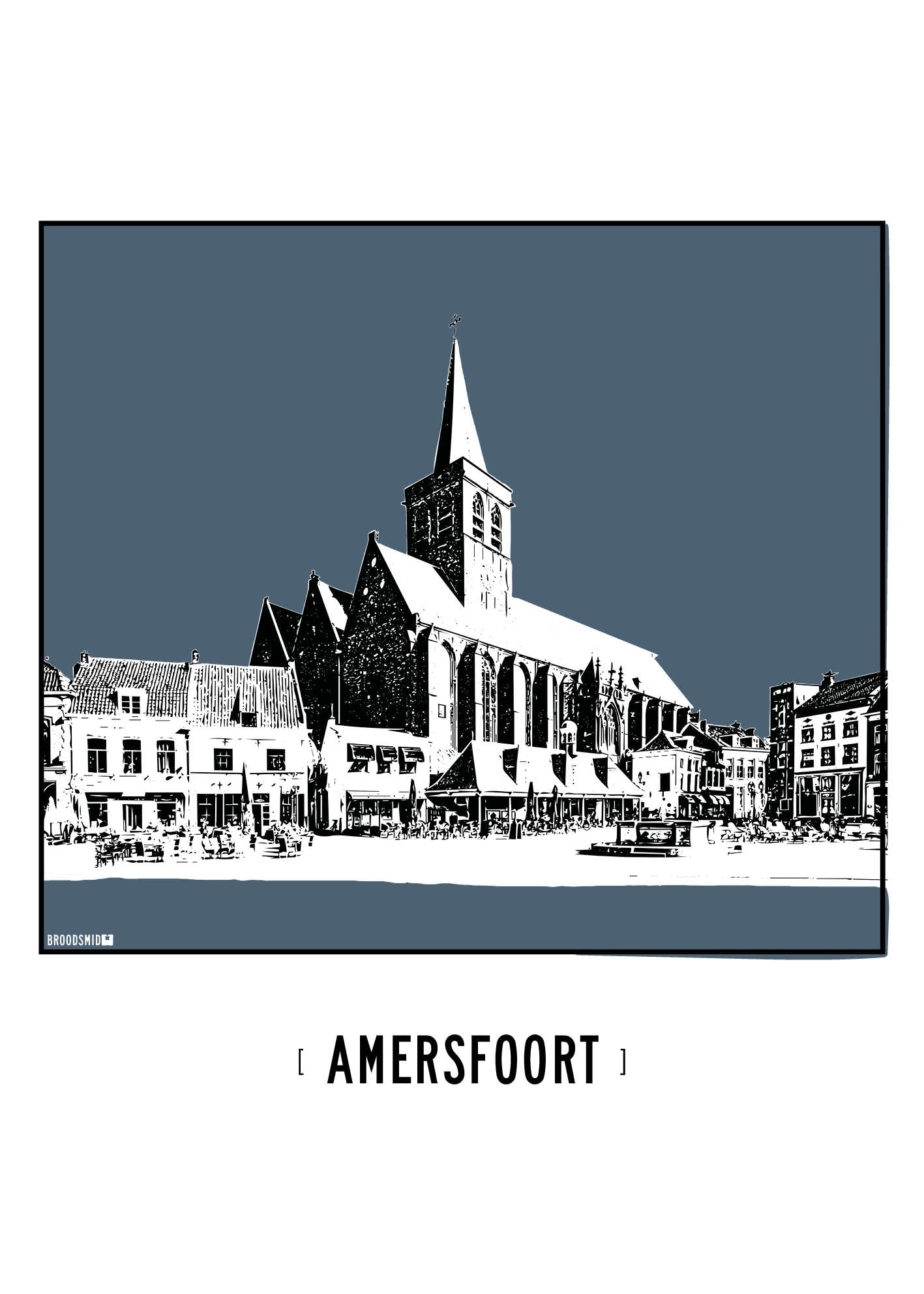 Amersfoort – Sint-Joriskerk poster