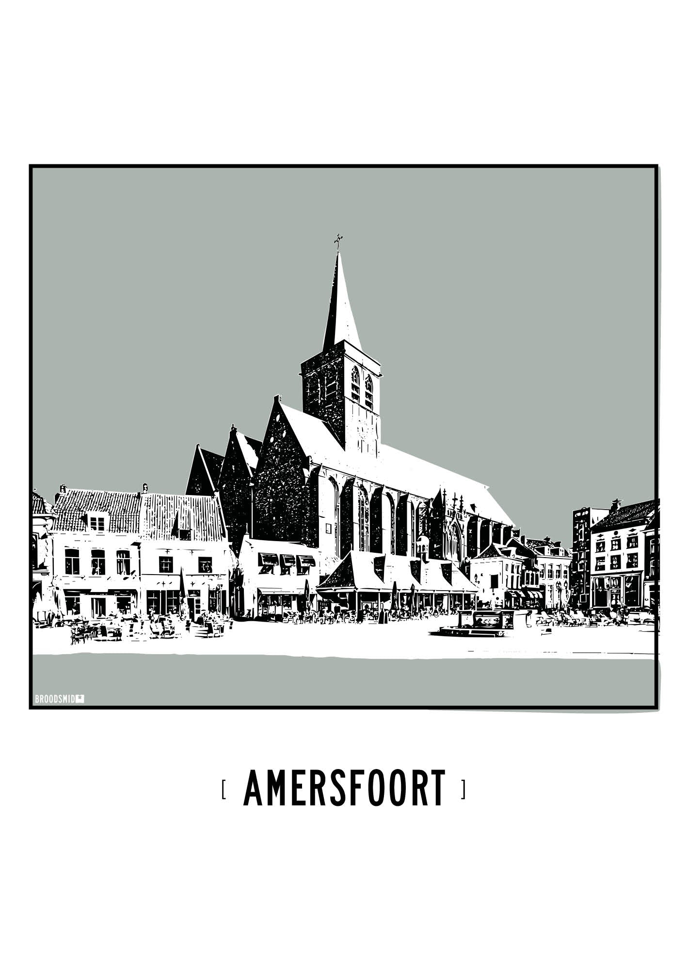 Amersfoort – Sint-Joriskerk poster