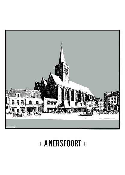 Amersfoort – Sint-Joriskerk poster