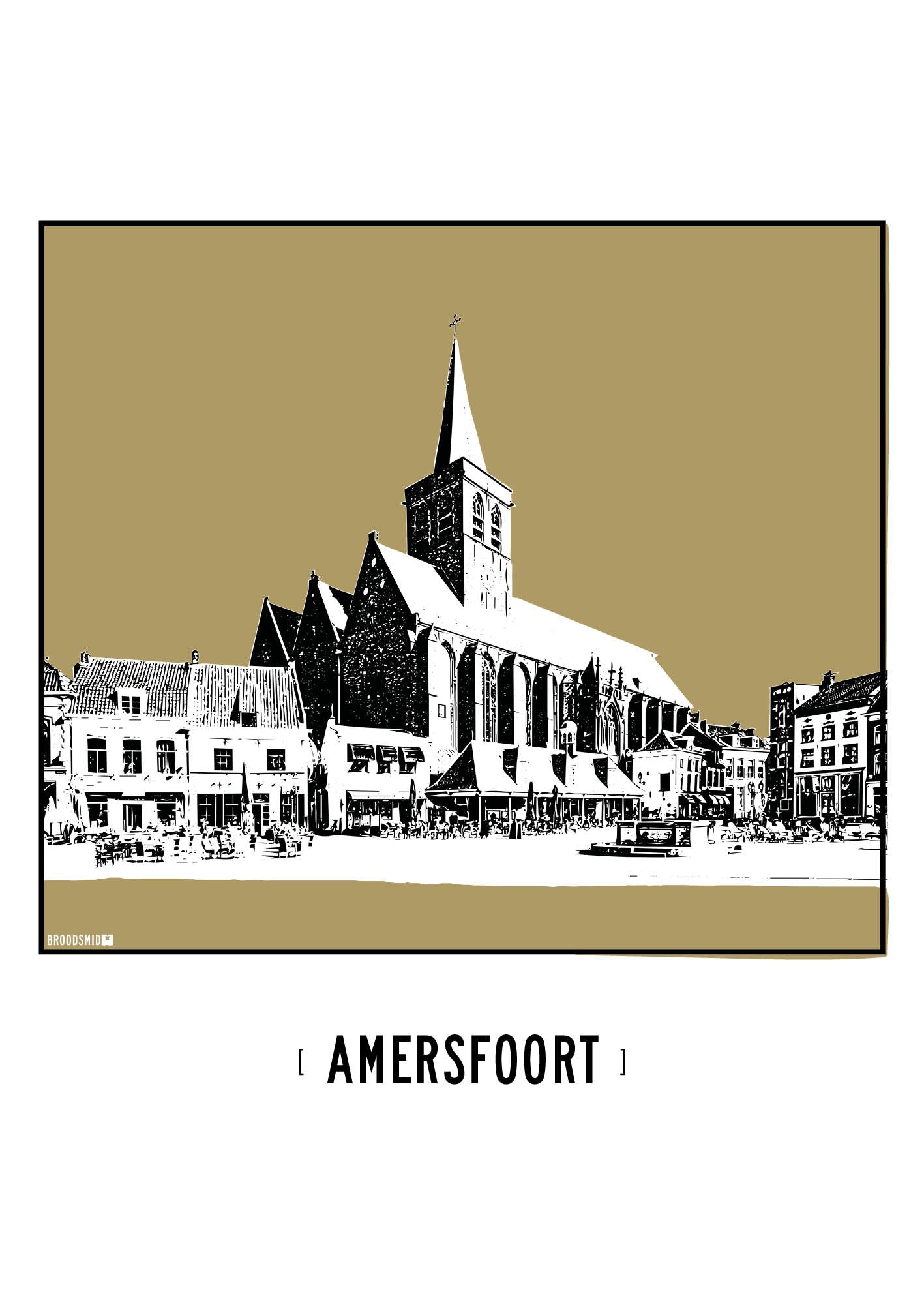 Amersfoort – Sint-Joriskerk poster