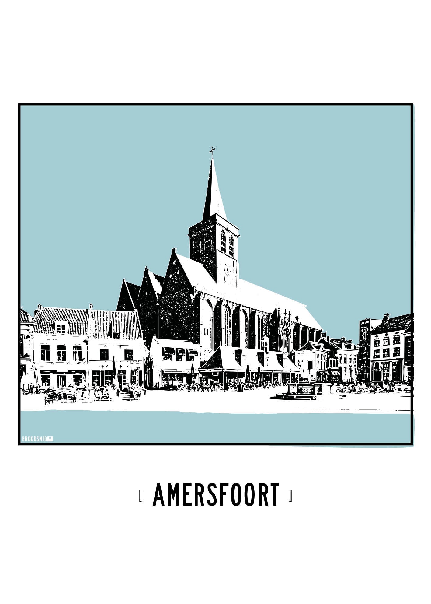 Amersfoort – Sint-Joriskerk poster