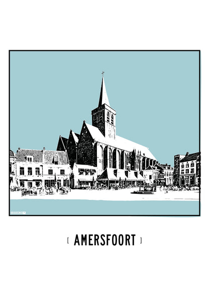 Amersfoort – Sint-Joriskerk poster