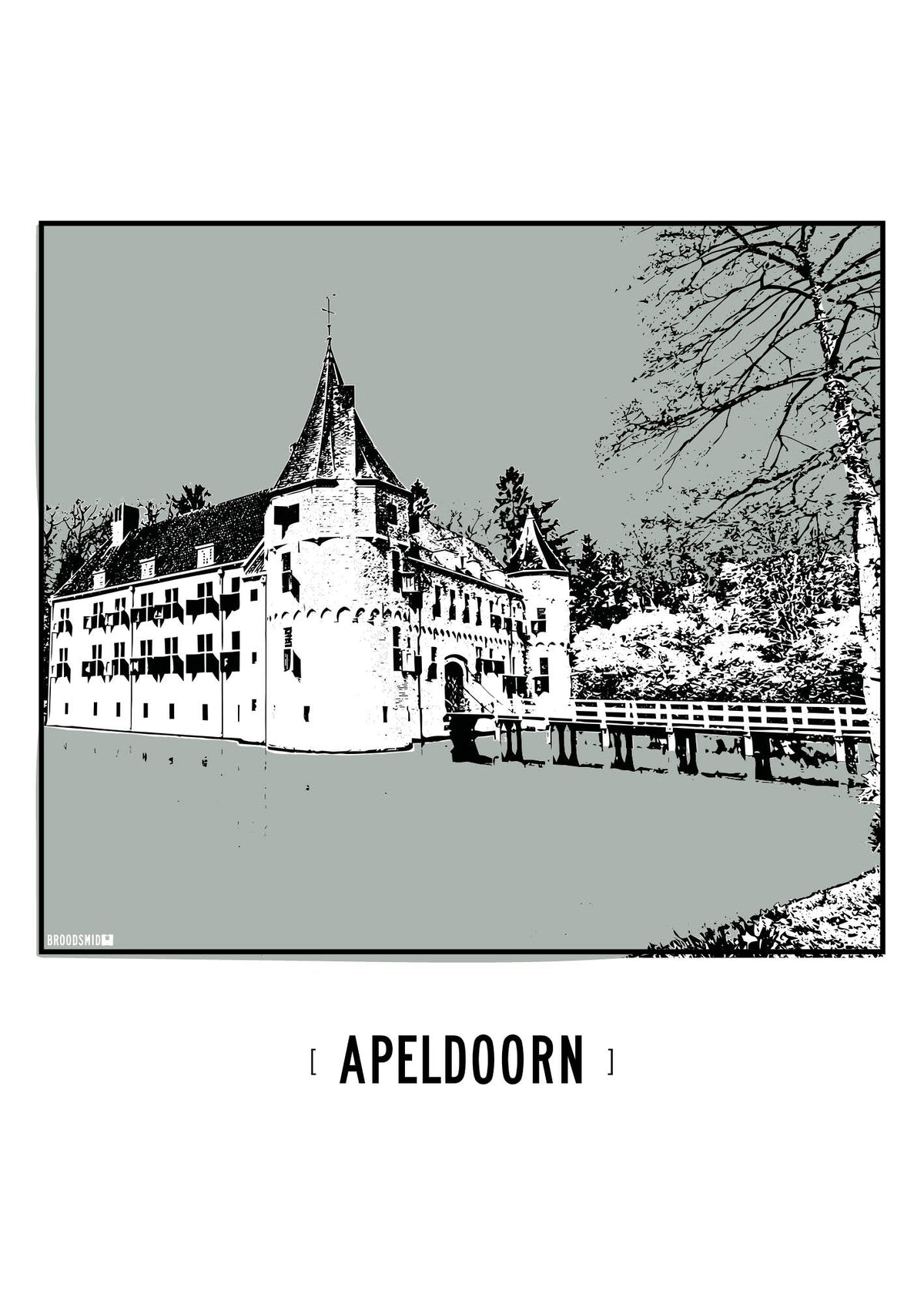 Apeldoorn – Kasteel Het Oude Loo poster