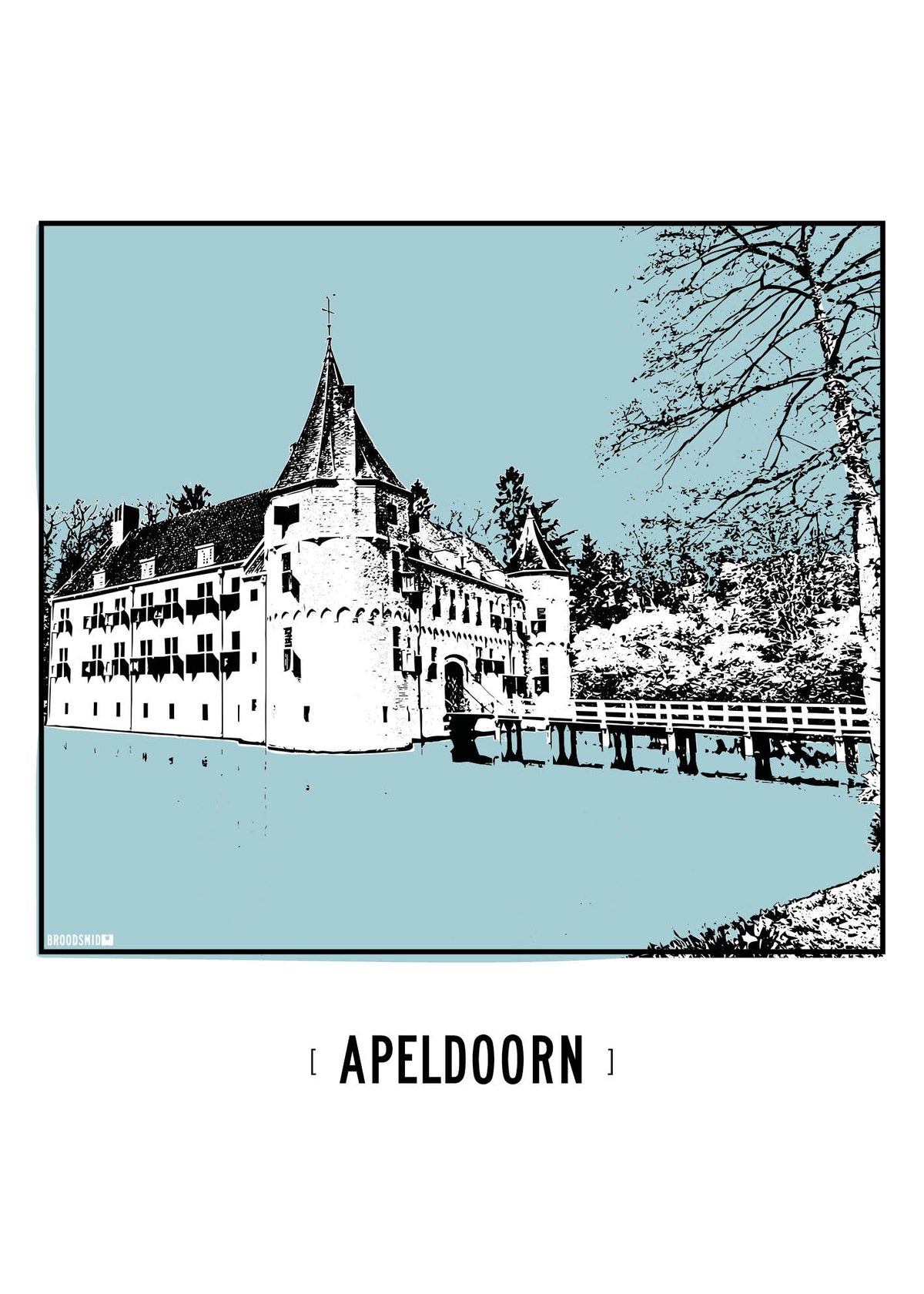 Apeldoorn – Kasteel Het Oude Loo poster