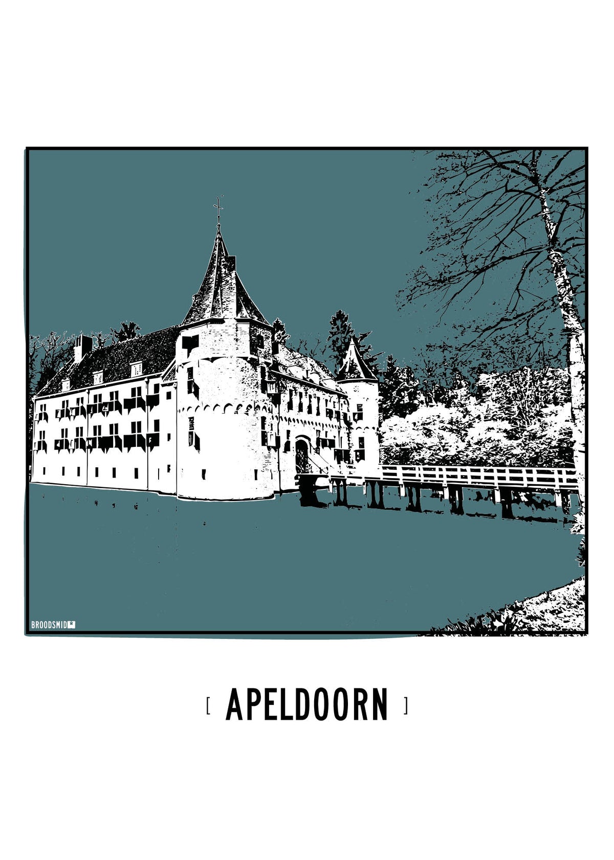Apeldoorn – Kasteel Het Oude Loo poster