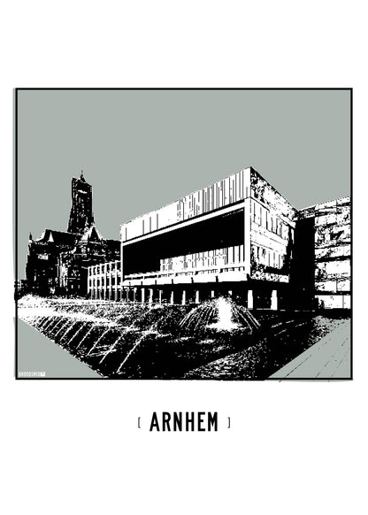 Arnhem – Stadhuis poster