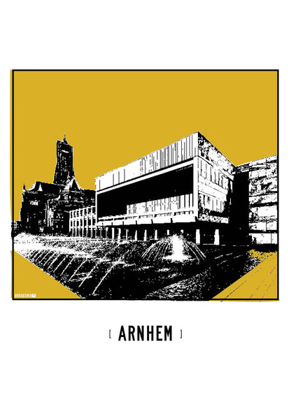 Arnhem – Stadhuis poster