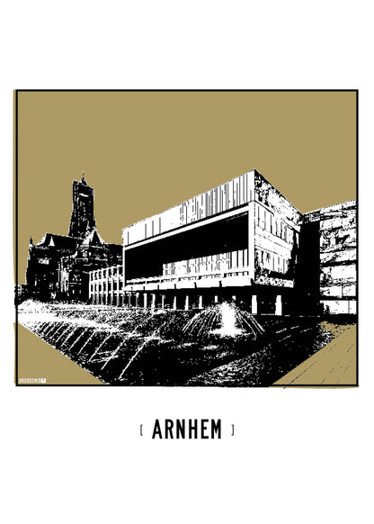 Arnhem – Stadhuis poster