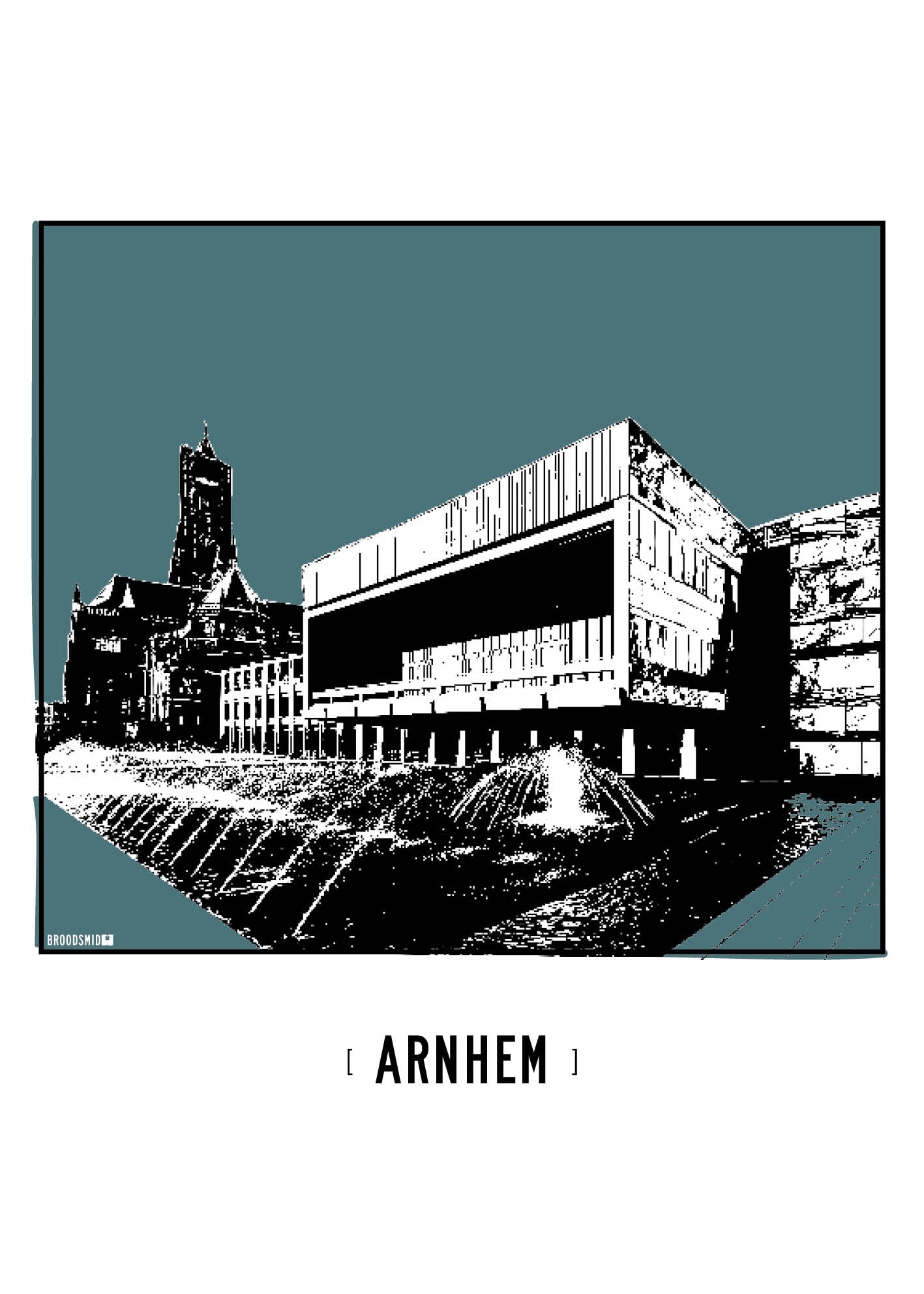 Arnhem – Stadhuis poster