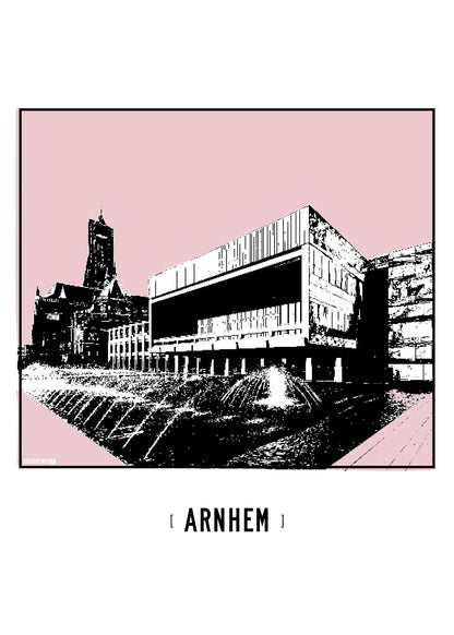 Arnhem – Stadhuis poster
