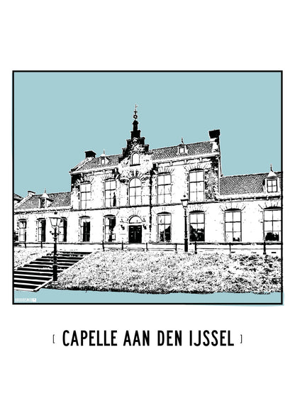 Capelle aan den IJssel – Capellehuis poster