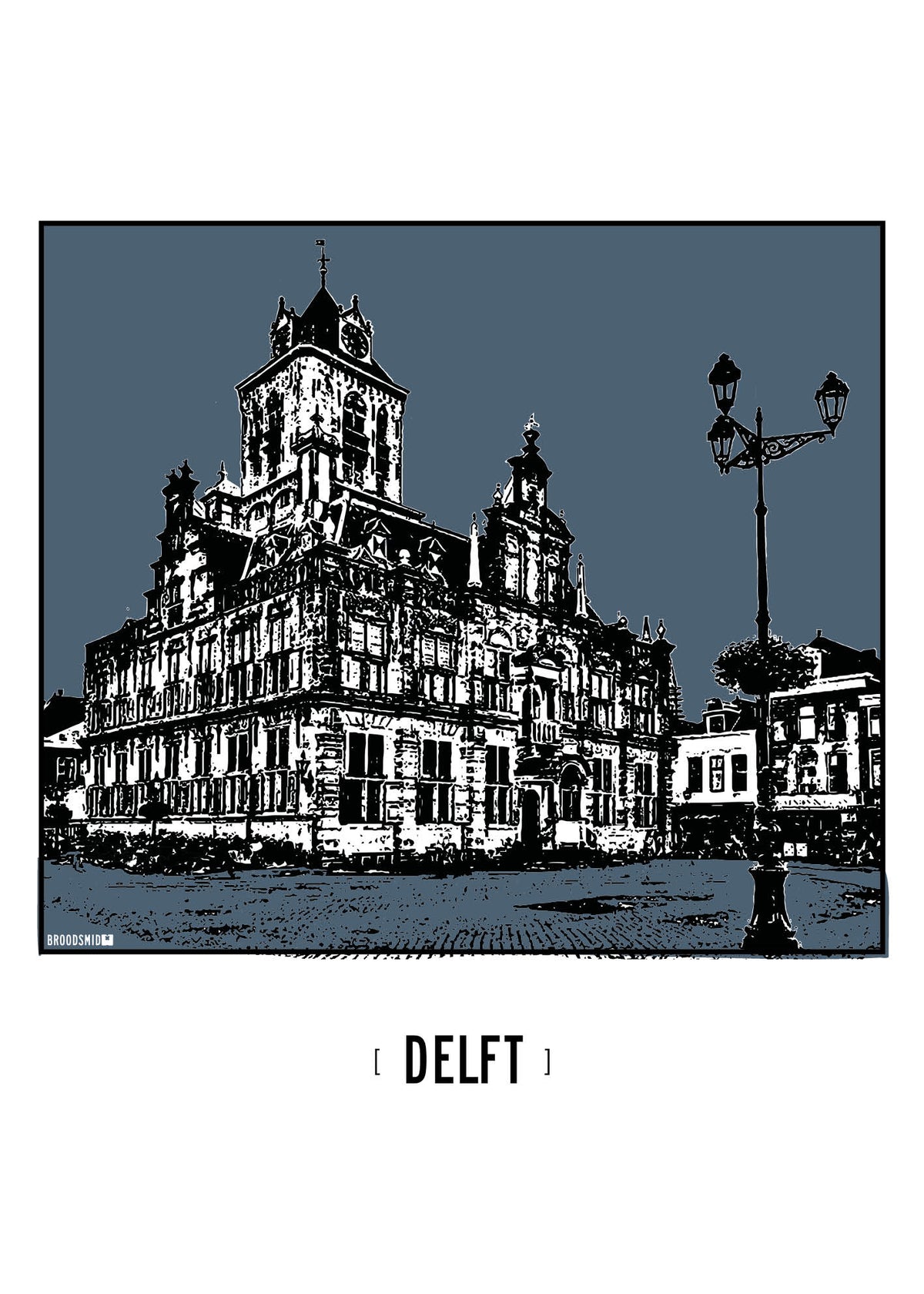 Delft – Stadhuis poster