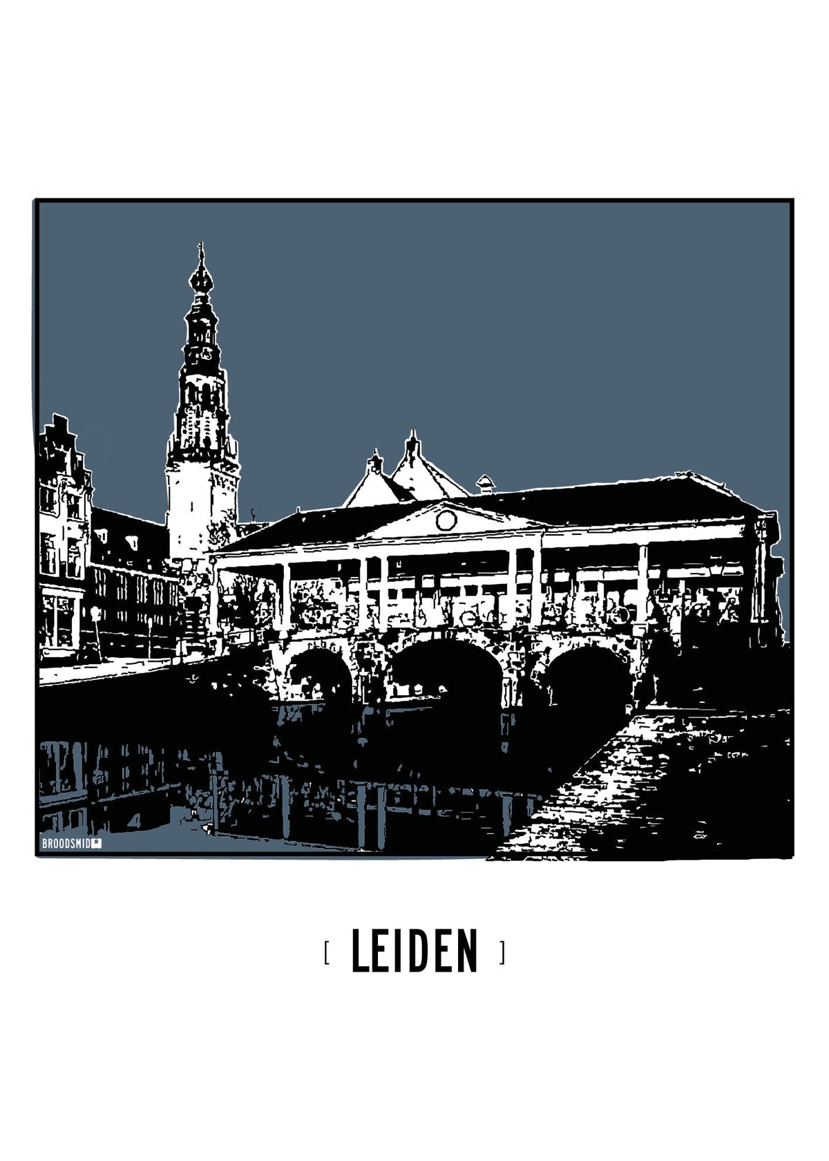 Leiden – Koornbrug poster
