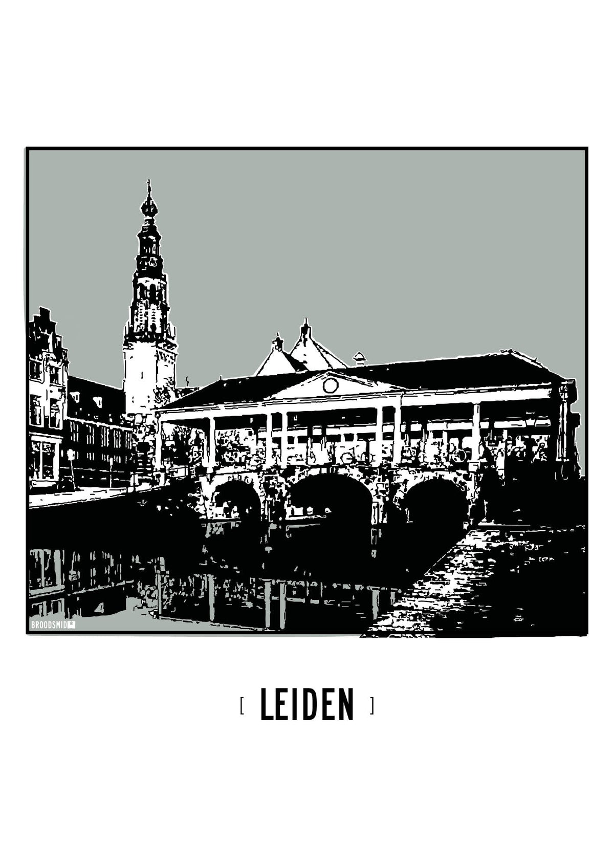 Leiden – Koornbrug poster