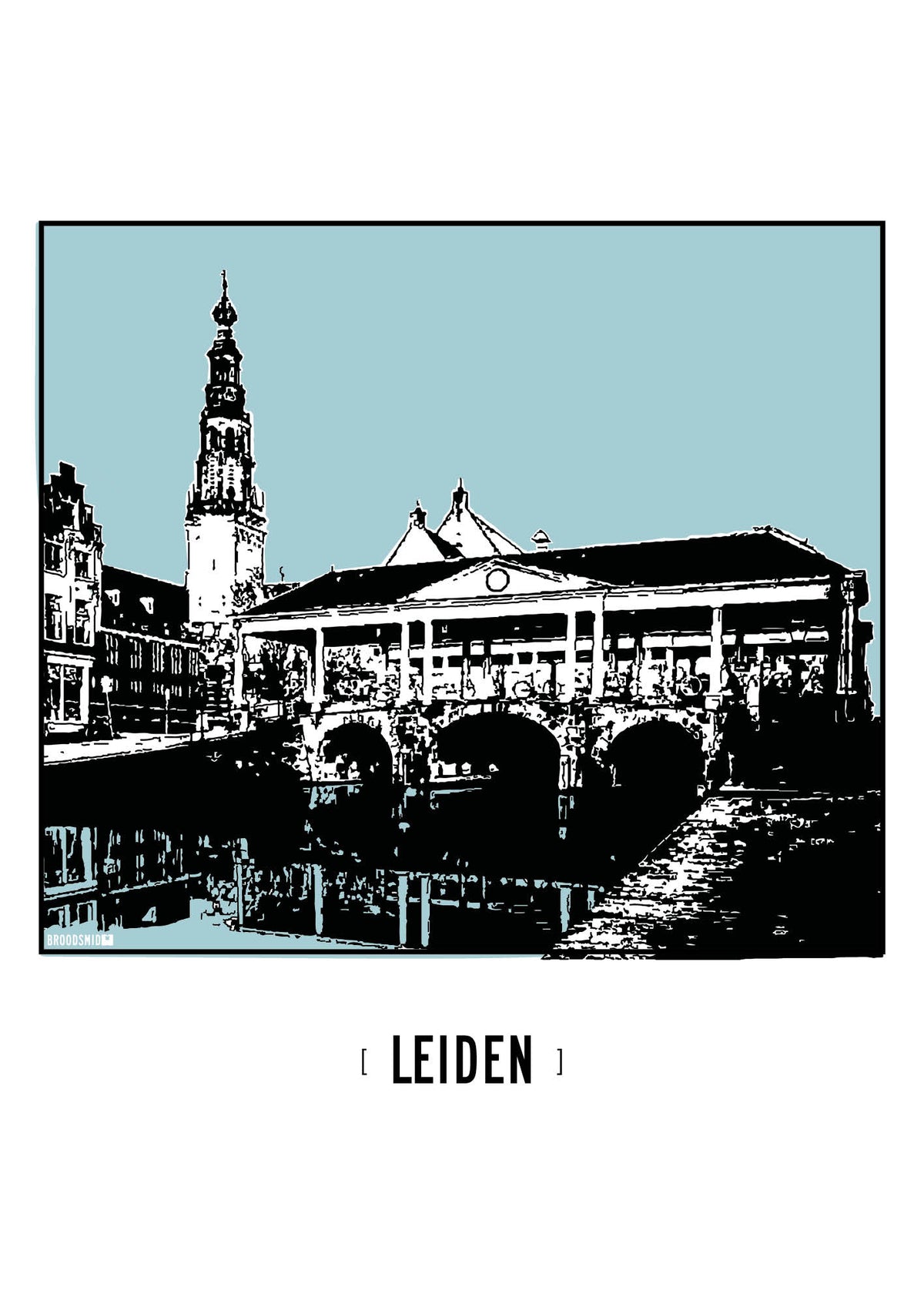 Leiden – Koornbrug poster