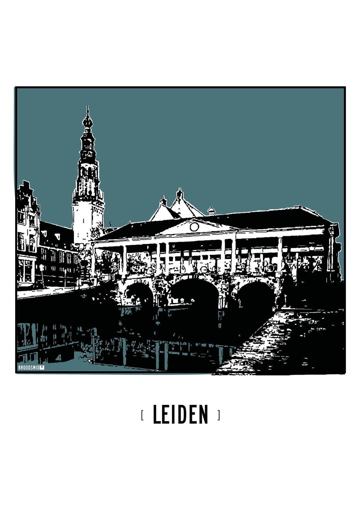 Leiden – Koornbrug poster