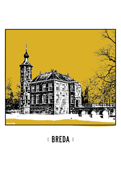 Breda – Kasteel Bouvigne poster
