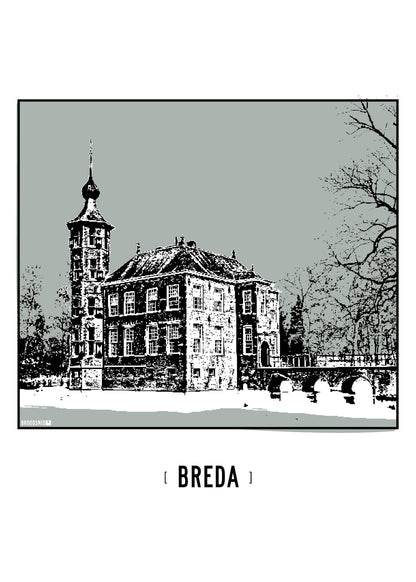 Breda – Kasteel Bouvigne poster