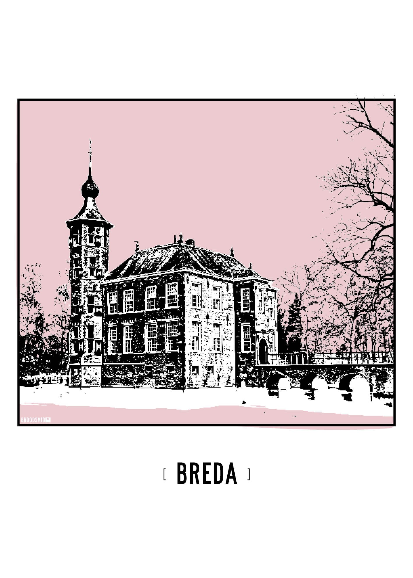 Breda – Kasteel Bouvigne poster