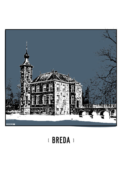Breda – Kasteel Bouvigne poster