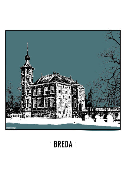 Breda – Kasteel Bouvigne poster