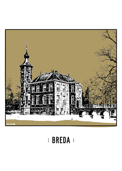 Breda – Kasteel Bouvigne poster