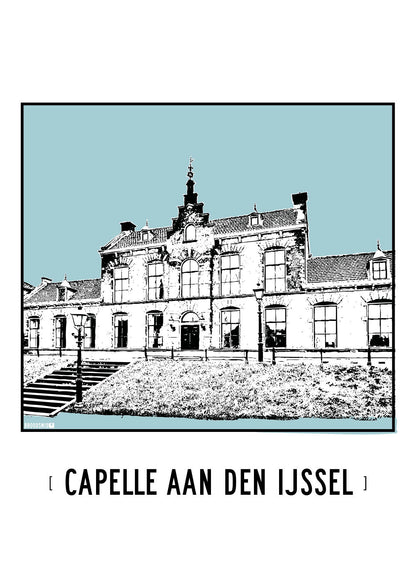 Capelle aan den IJssel – Capellehuis poster