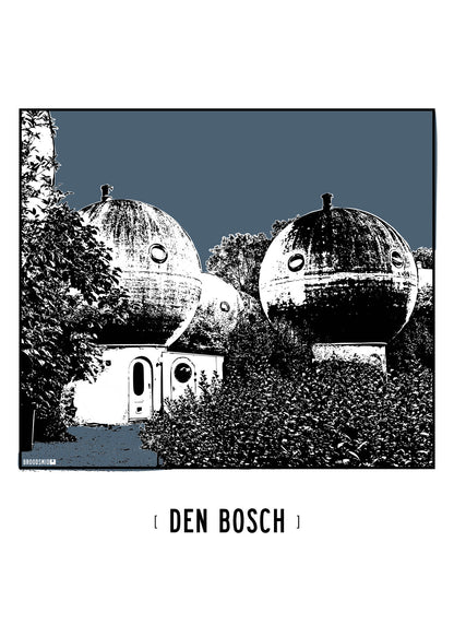 Den Bosch – Bolwoningen poster