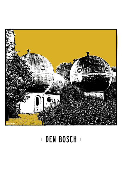 Den Bosch – Bolwoningen poster