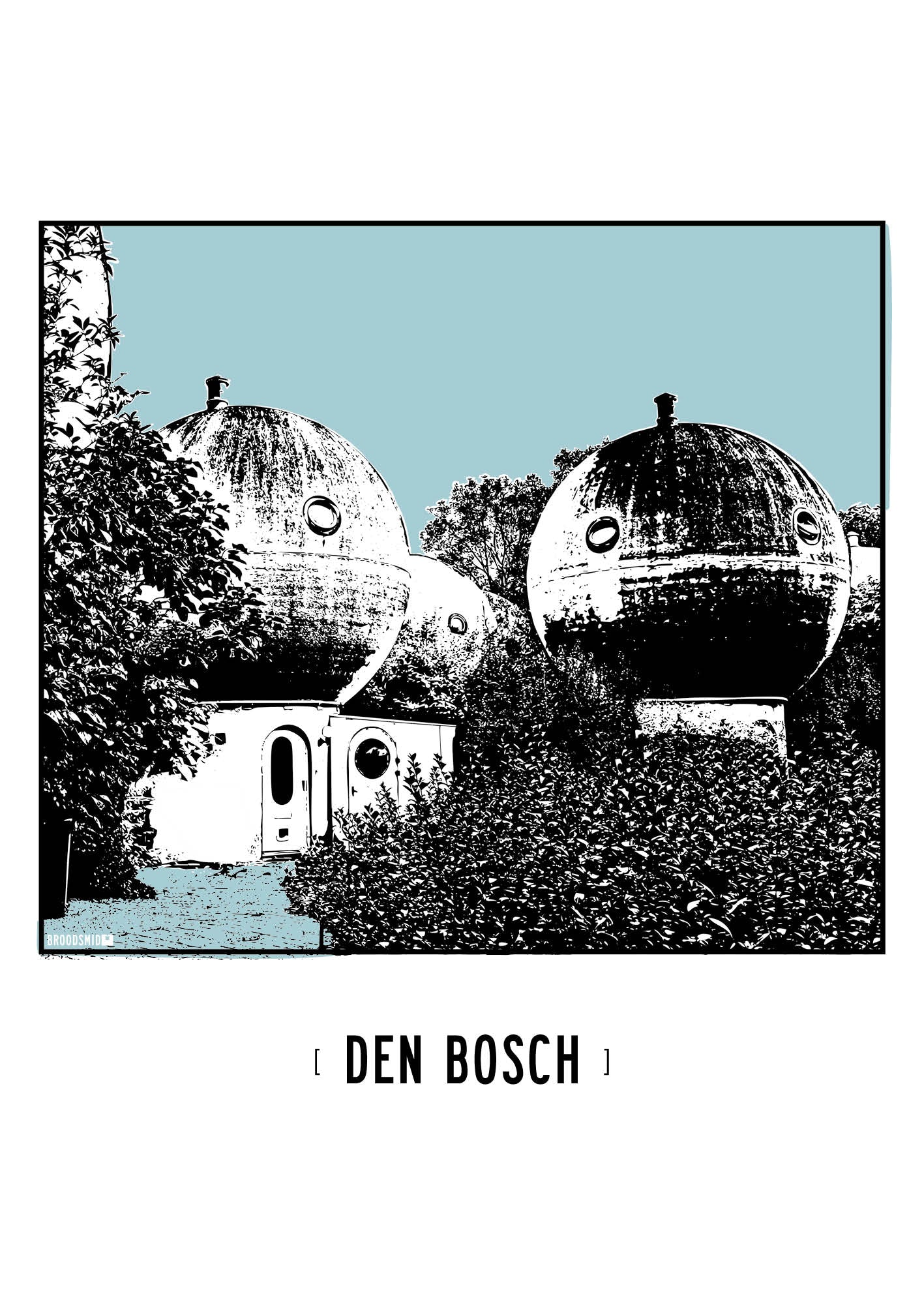 Den Bosch – Bolwoningen poster