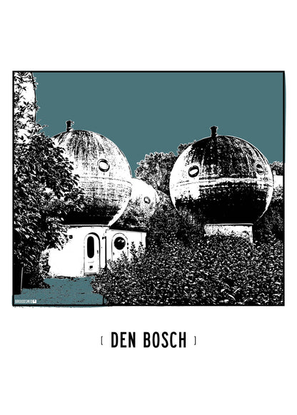 Den Bosch – Bolwoningen poster