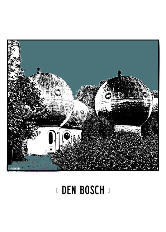Den Bosch – Bolwoningen poster