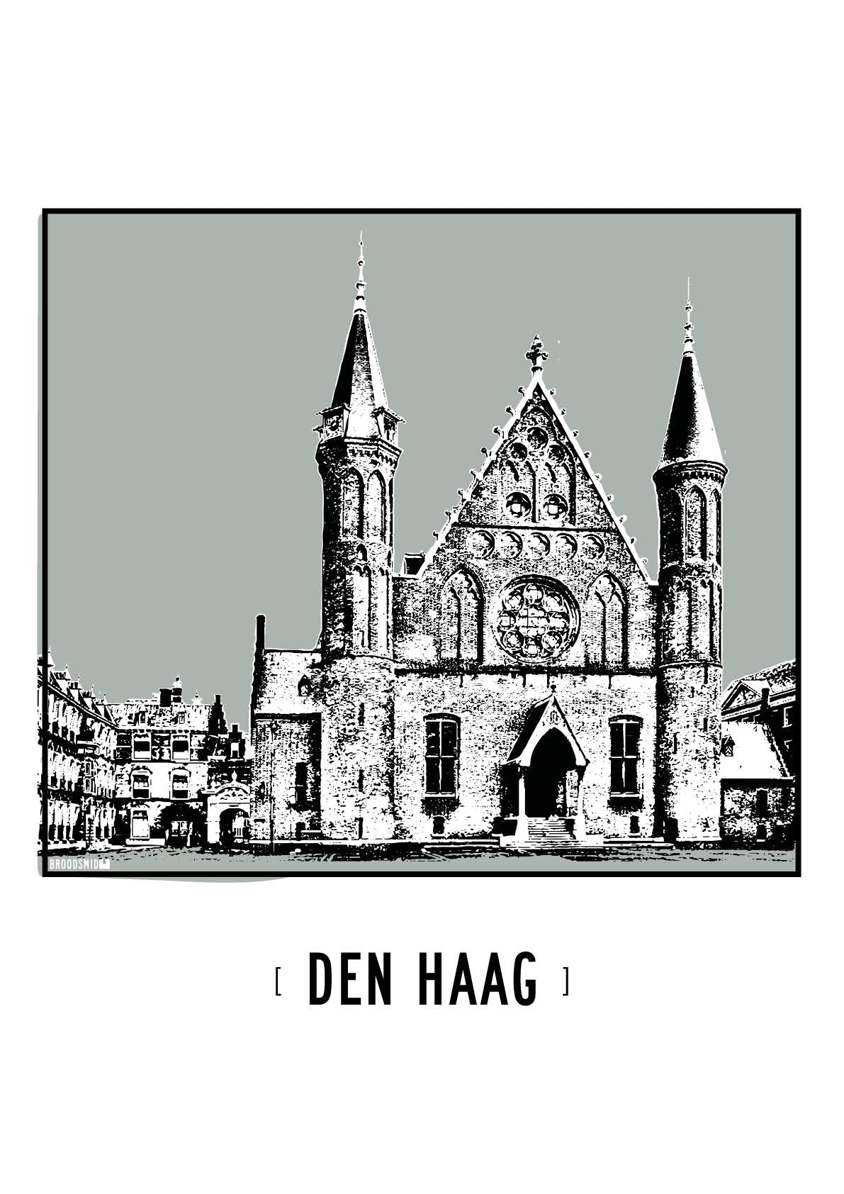 Den Haag – Ridderzaal poster