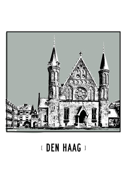 Den Haag – Ridderzaal poster