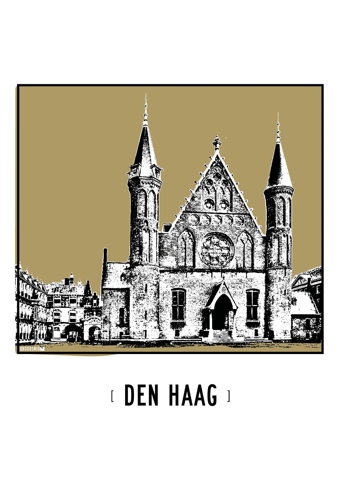 Den Haag – Ridderzaal poster