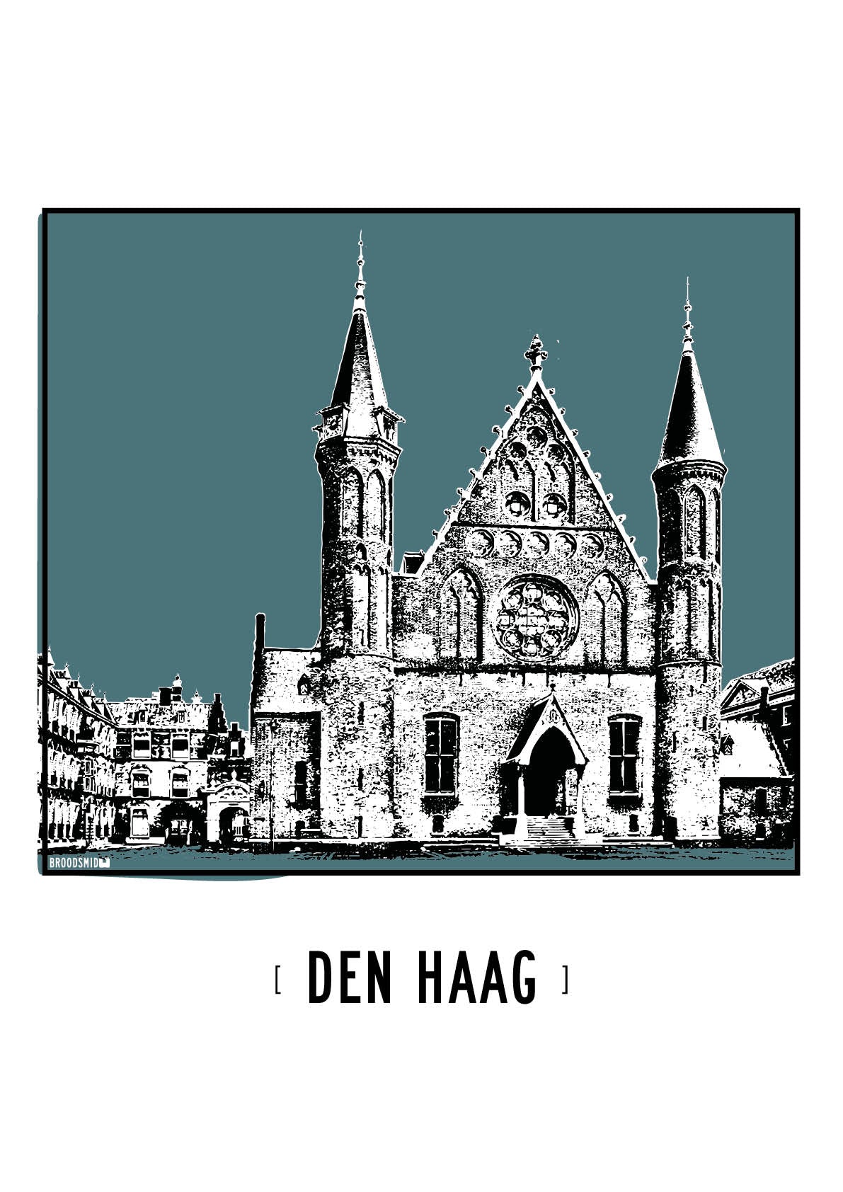 Den Haag – Ridderzaal poster
