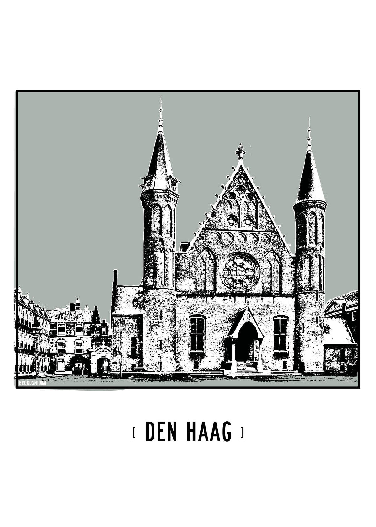 Den Haag – Ridderzaal poster