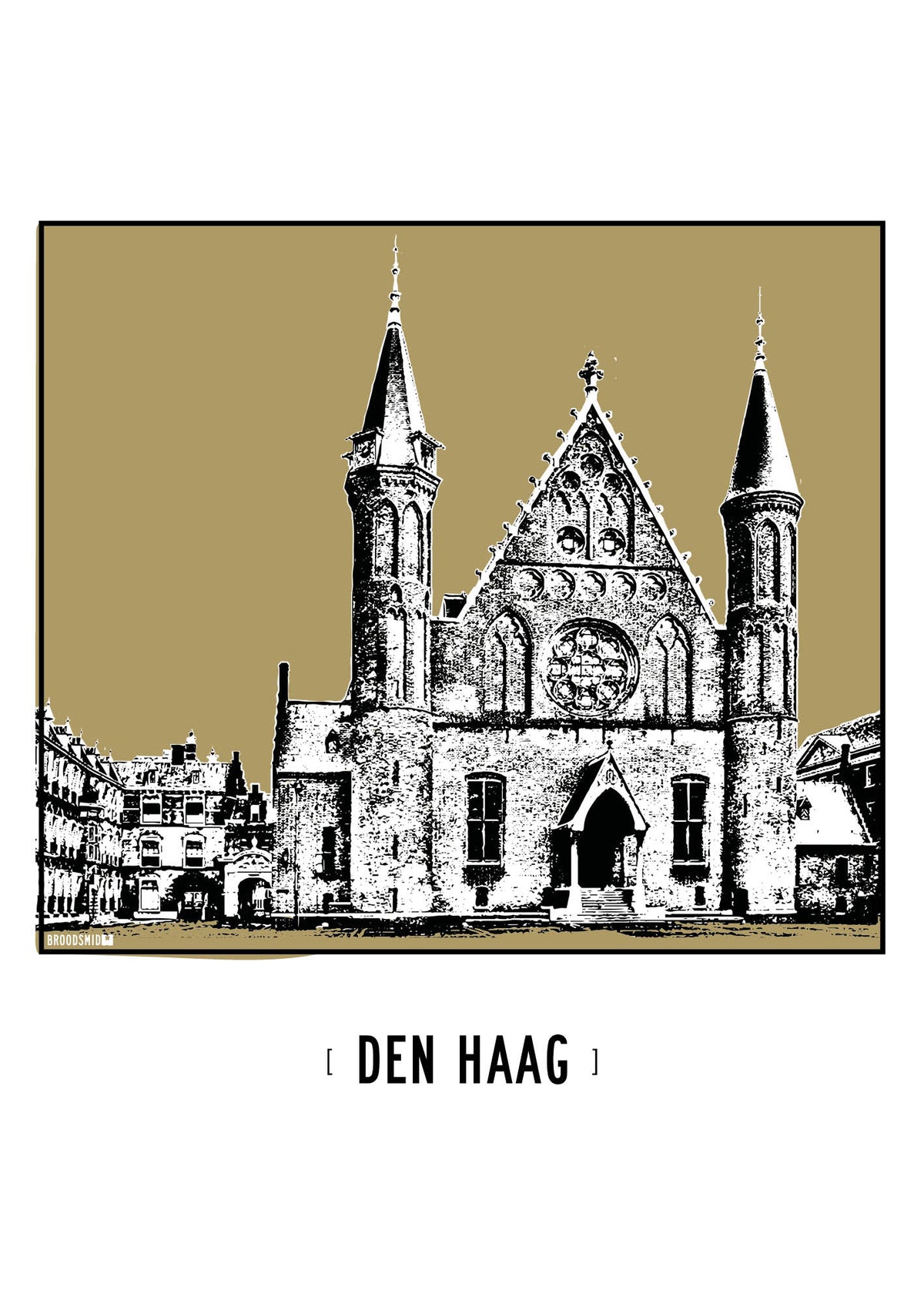 Den Haag – Ridderzaal poster