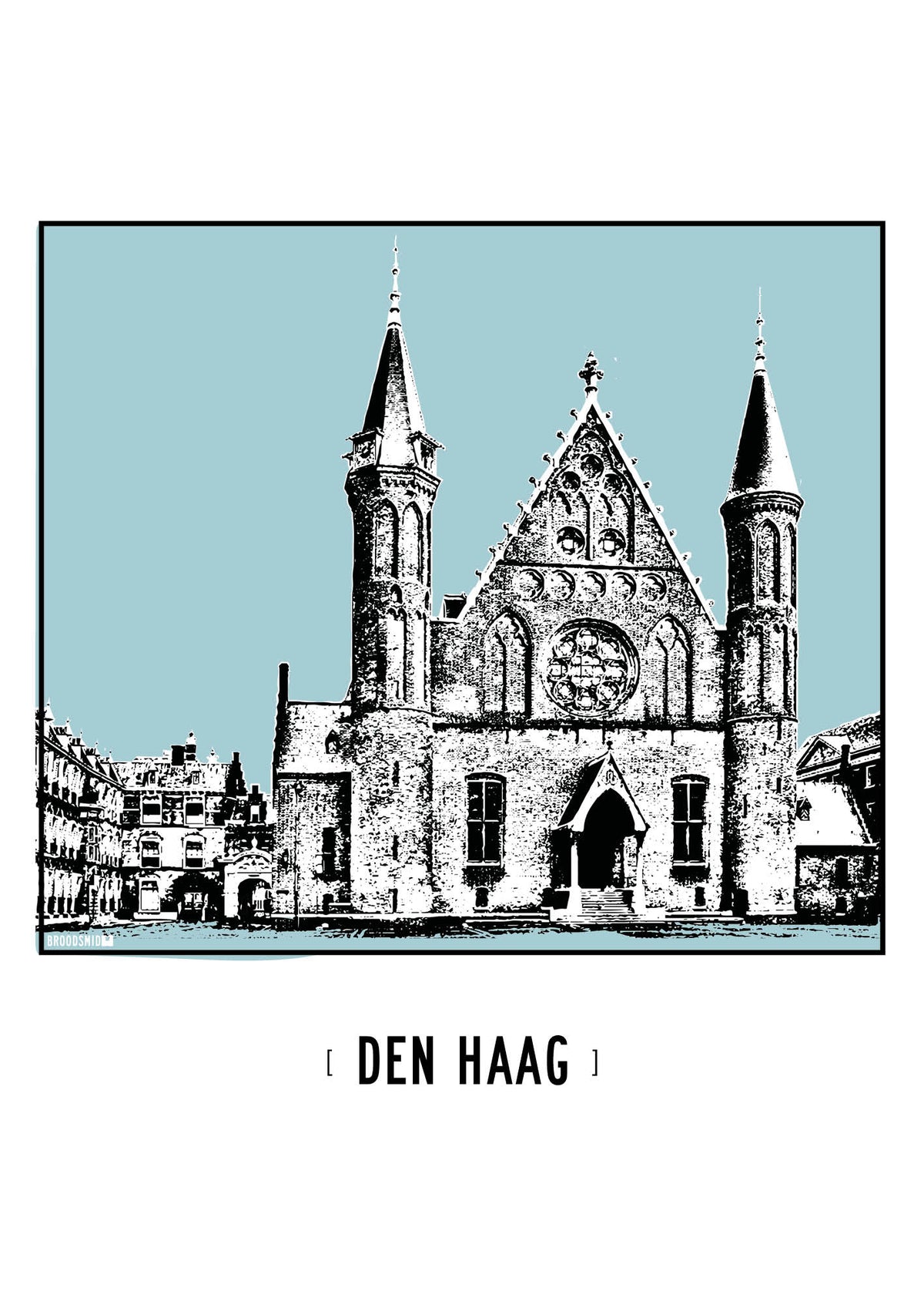Den Haag – Ridderzaal poster