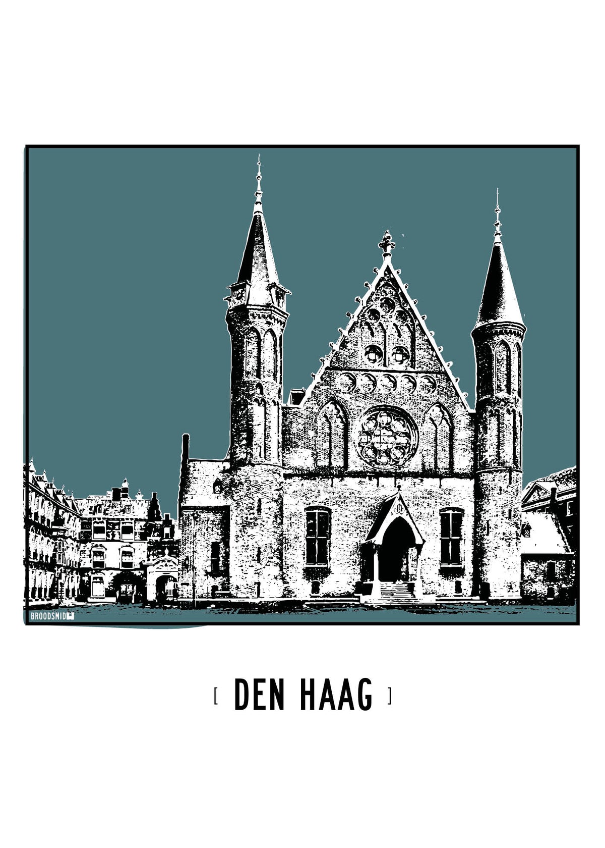 Den Haag – Ridderzaal poster