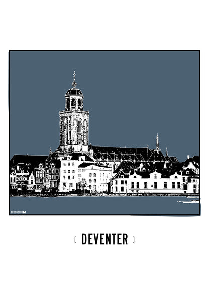 Deventer – Lebuïnuskerk poster