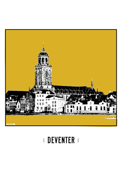 Deventer – Lebuïnuskerk poster