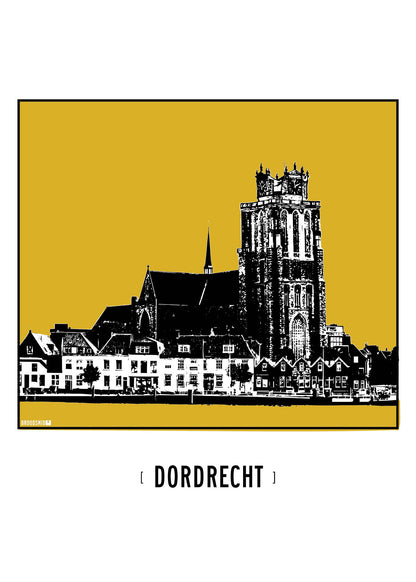 Dordrecht – De Grote kerk poster