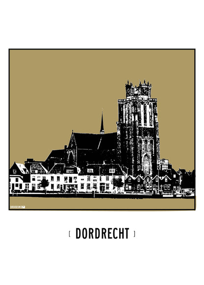 Dordrecht – De Grote kerk poster